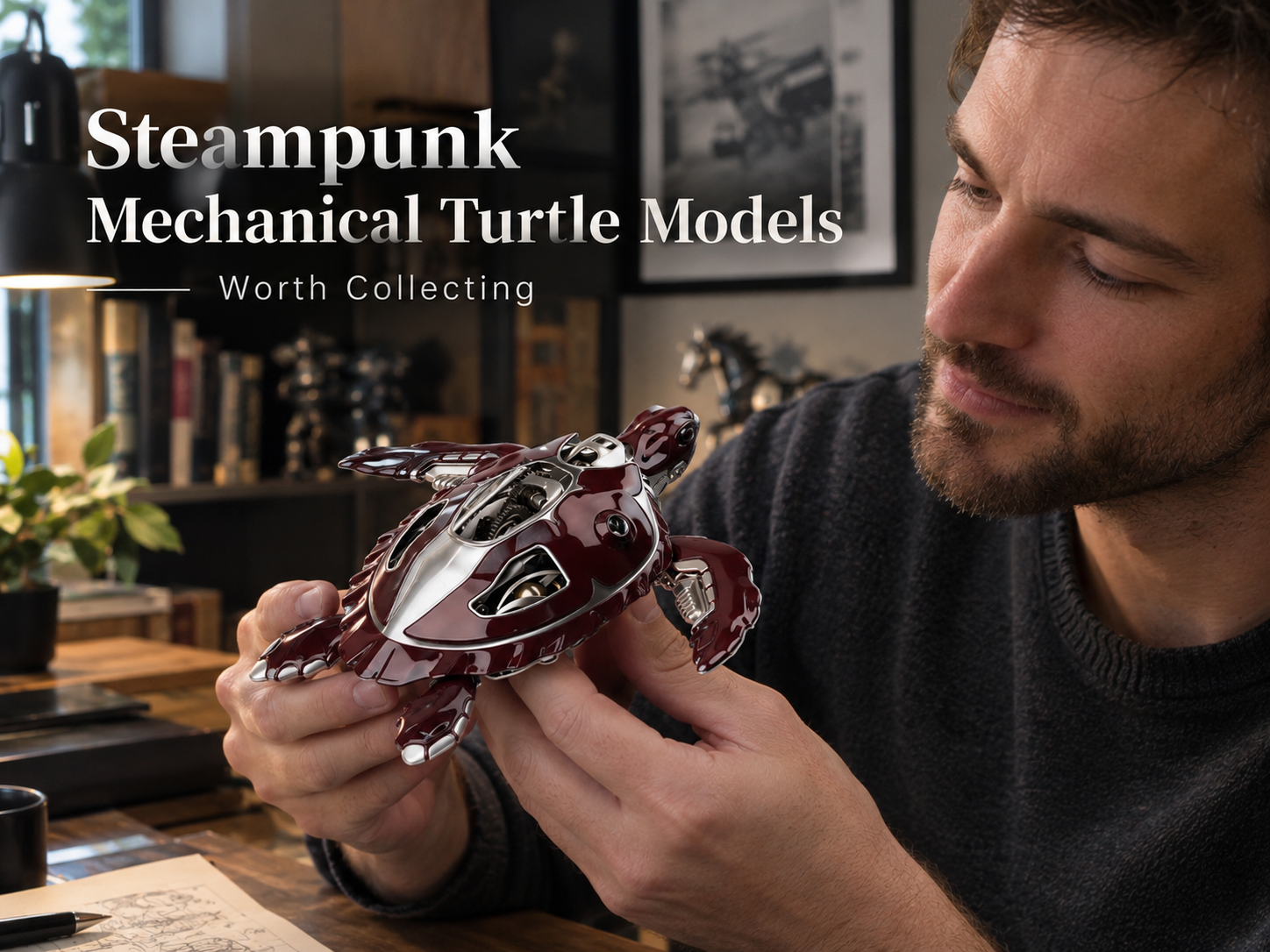 Steampunk Mechanical Turtle Models Worth Collecting