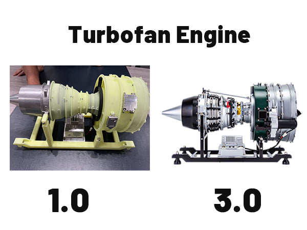 How to Design & Build A Fully-Metal Turbofan Engine Kits? | Moyustore