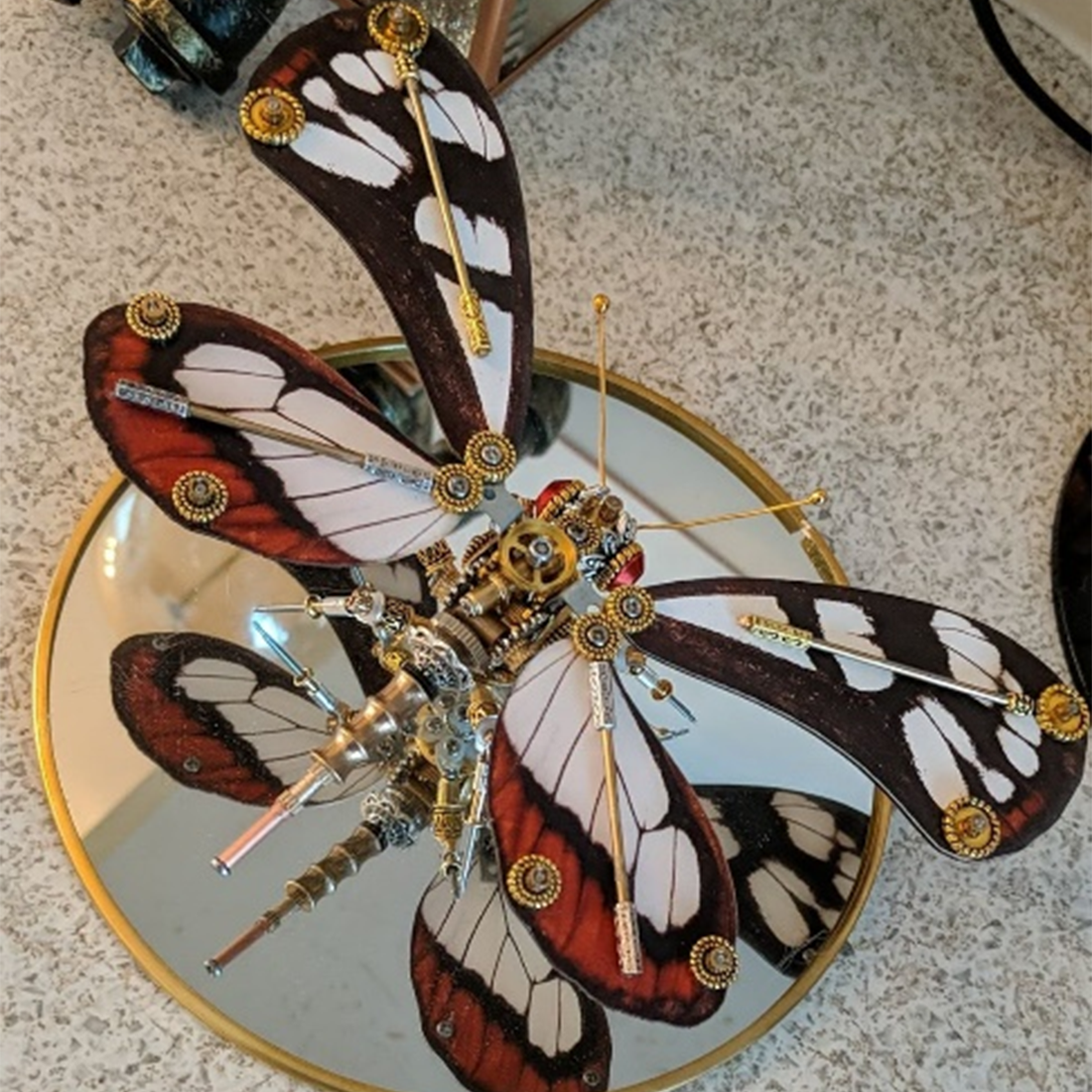How to Build Steampunk Owl Butterfly and Brush Footed Butterfly (150 pieces each)| Review by Jhon
