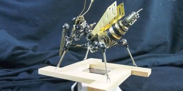 How to Build A 3D Metal Mantis Step by Step?-Moyustore