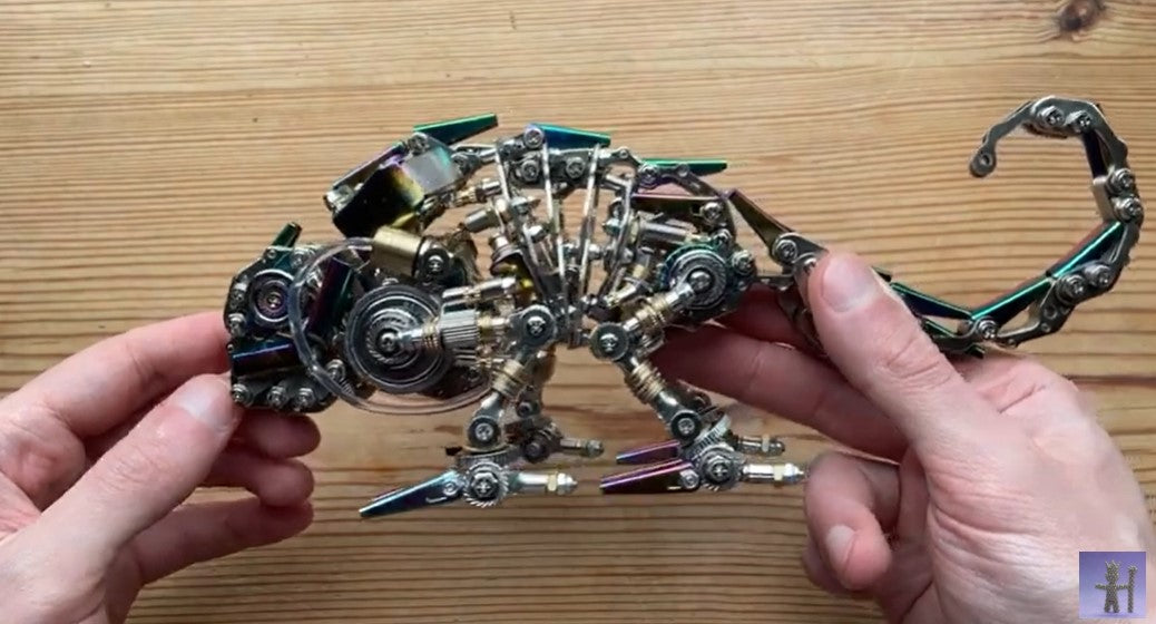 Build a Mechanical Steampunk Chameleon Kit