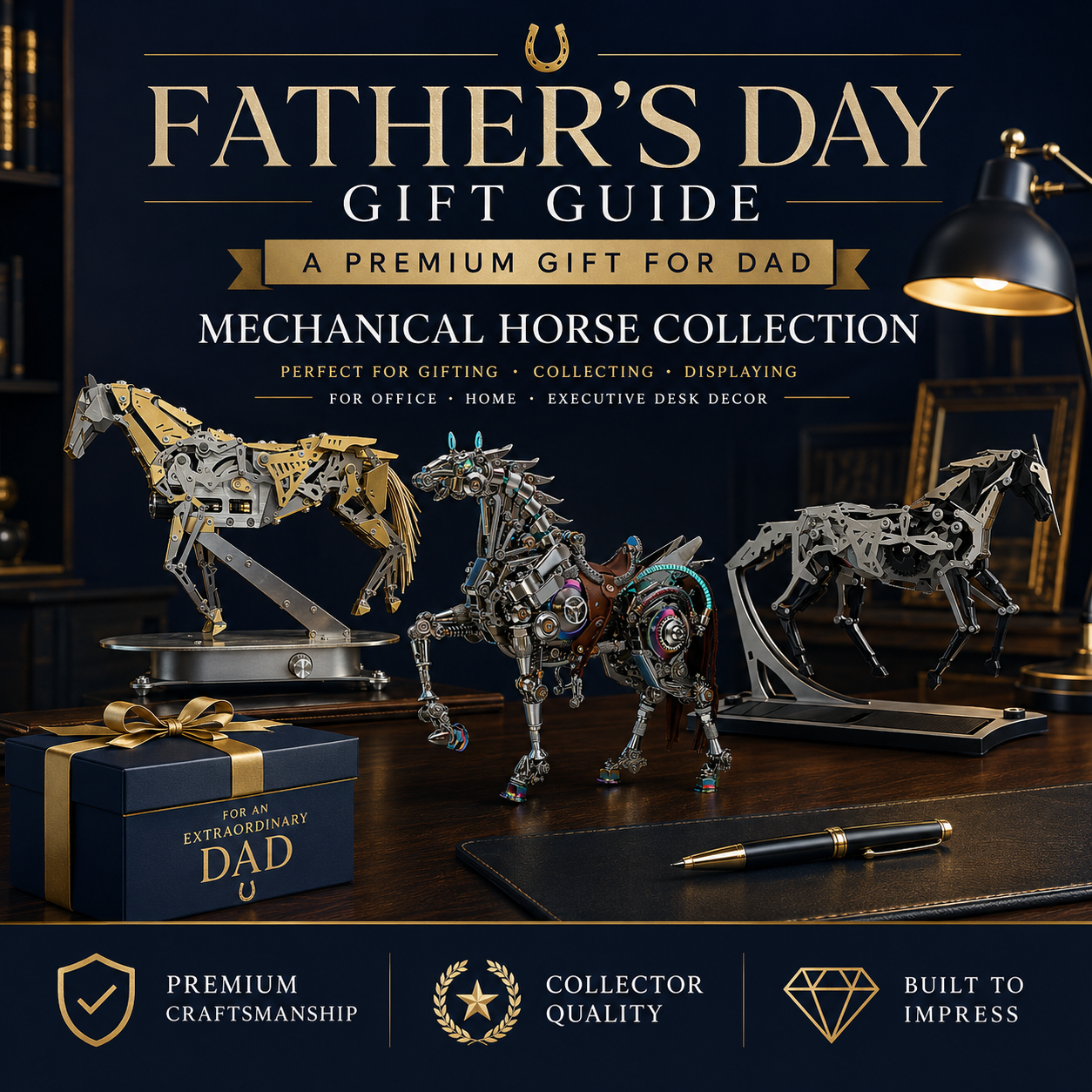 Father's Day Gift Guide 2026: Why a Mechanical Horse Model Is More Than Just a Gift