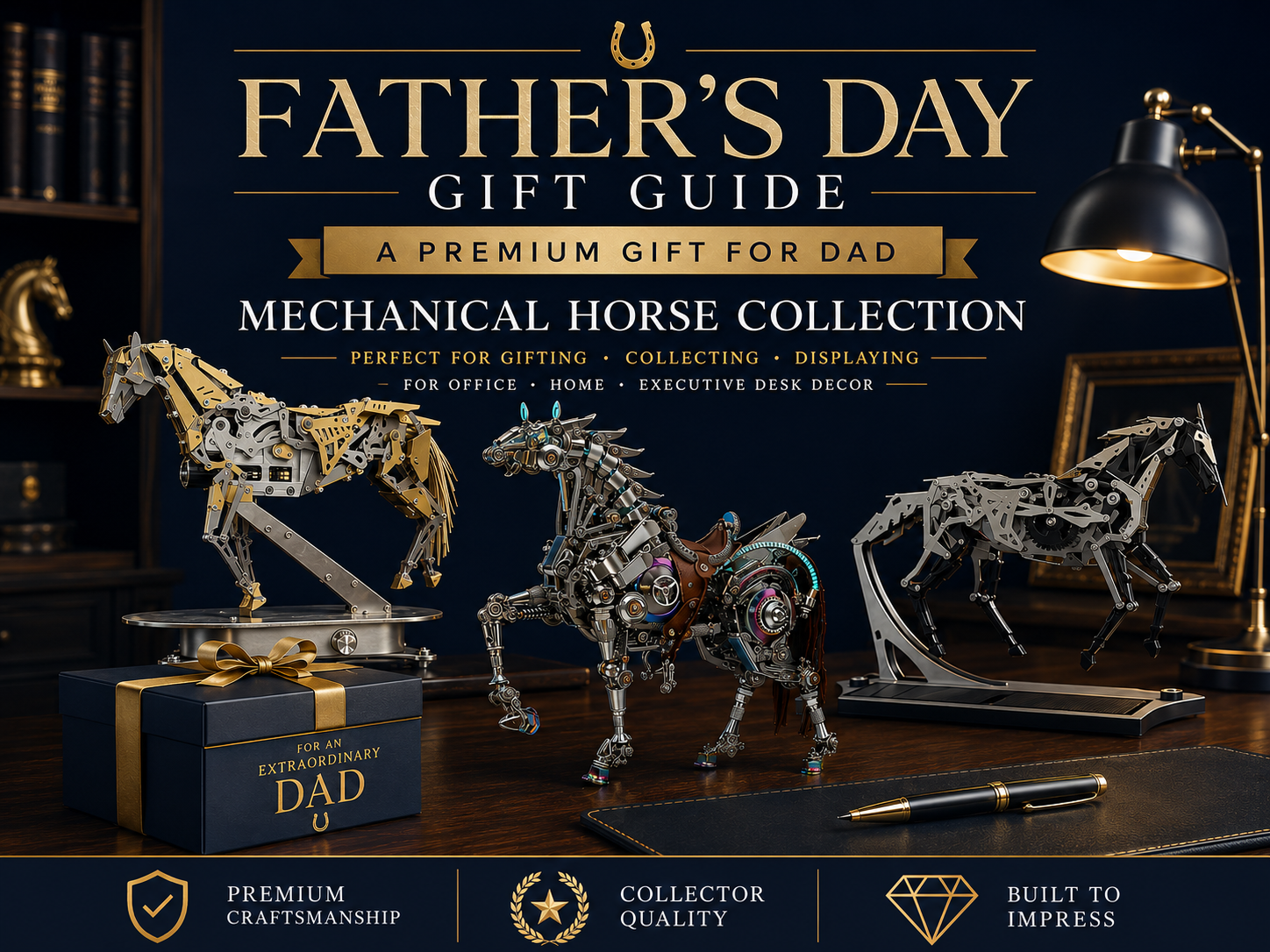 Father's Day Gift Guide 2026: Why a Mechanical Horse Model Is More Than Just a Gift