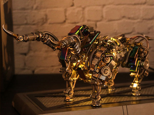 The Bull 3D Metal Puzzle: A Unique Gift for Financial Advisors | Moyustore