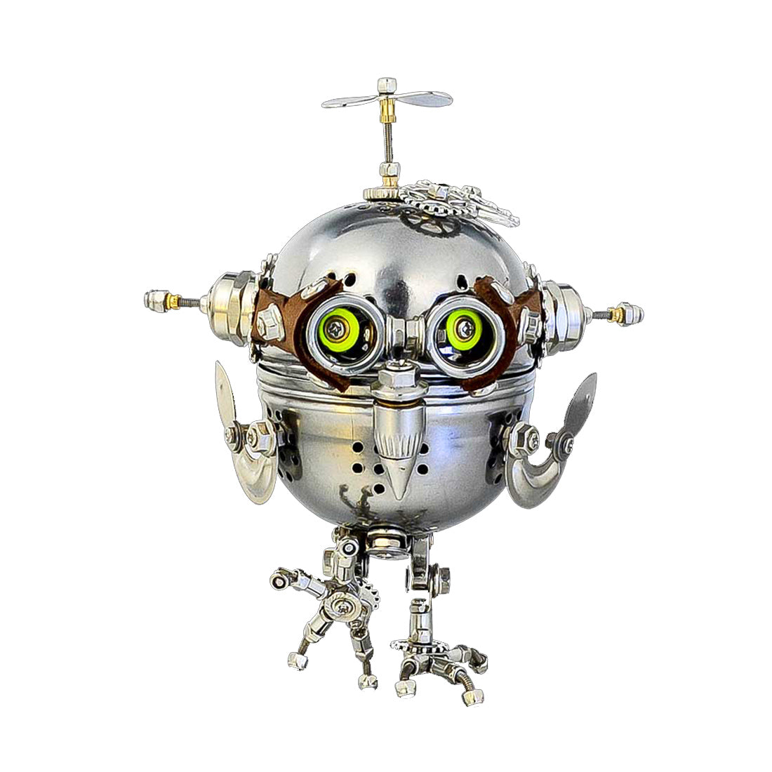 3d-diy-steampunk-mechanical-owl-egg-metal-puzzle-assembly-model-kits-110pcs