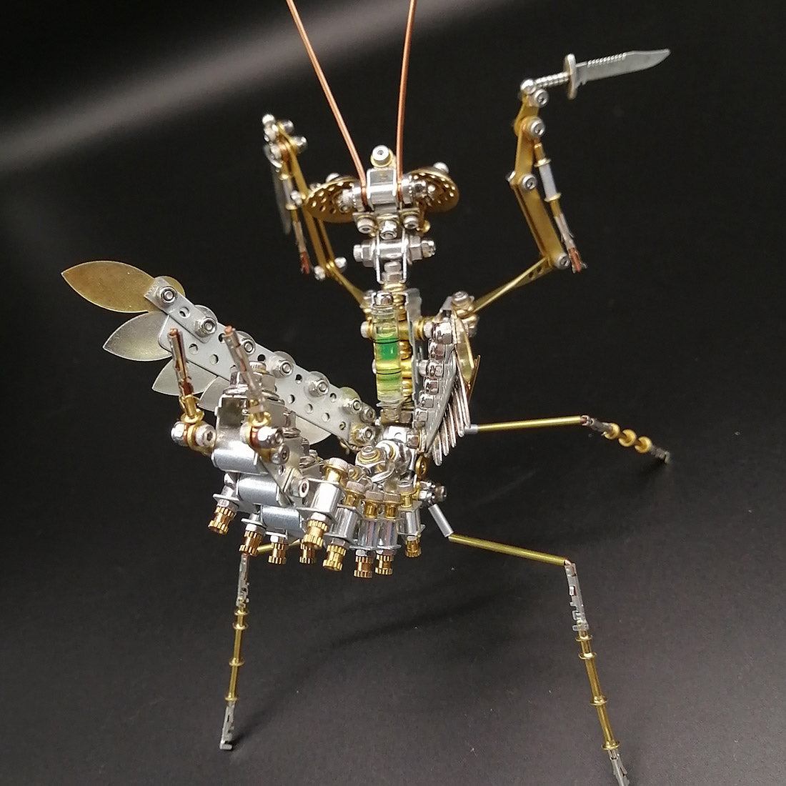3D Metal Kits DIY Mechanical Mantis Assembly Model 350+PCS