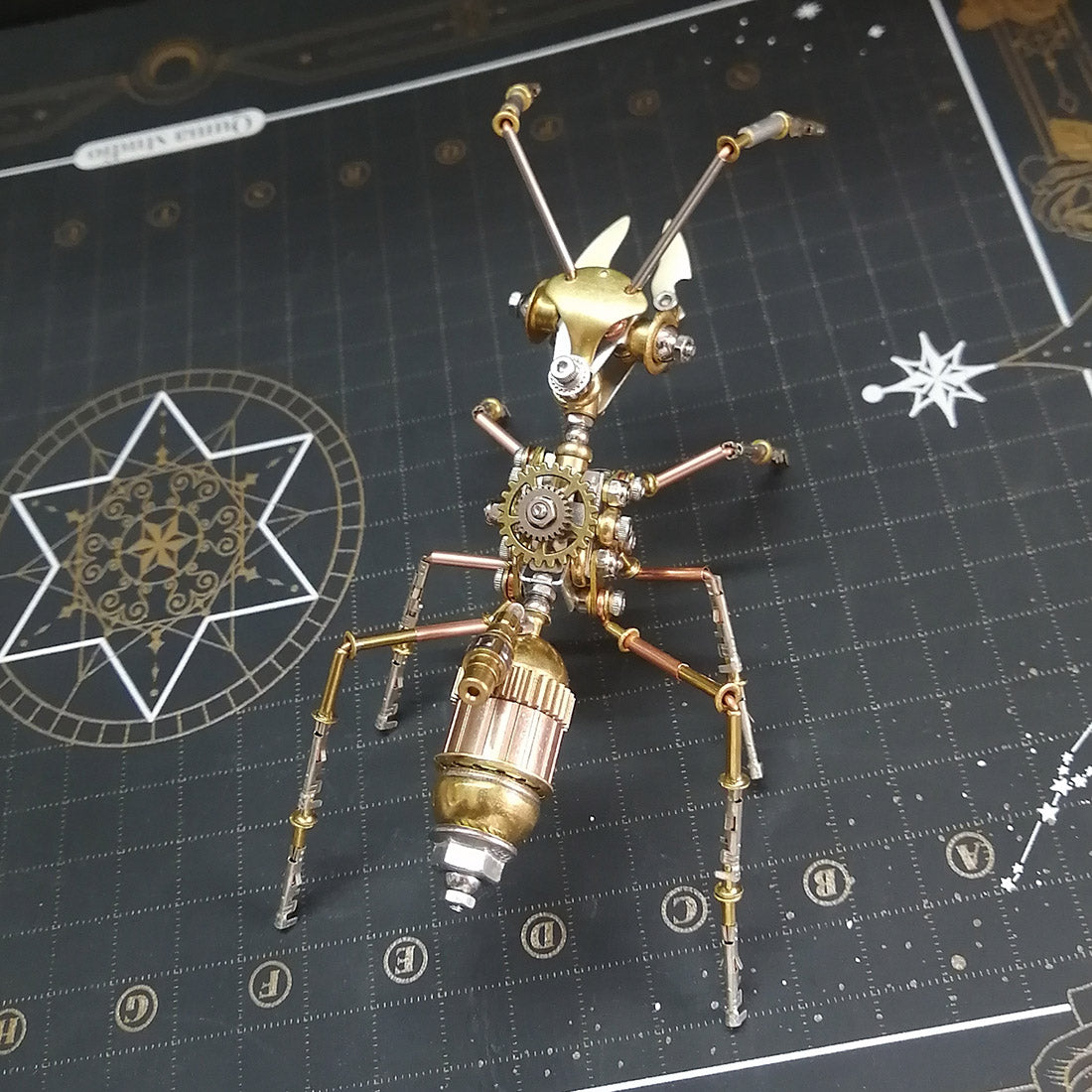3D Metal Puzzle Ant Steampunk Insect DIY Assembly Model 150+PCS | Moyustore