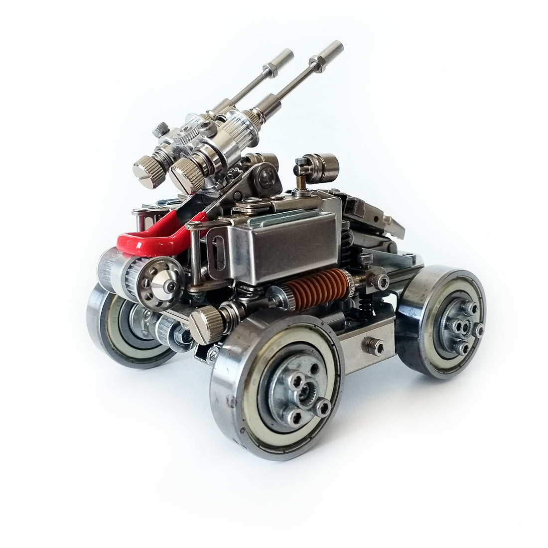 3D Metal Puzzle Mechanical Combat Vehicle Punk Assembly Model 400+PCS