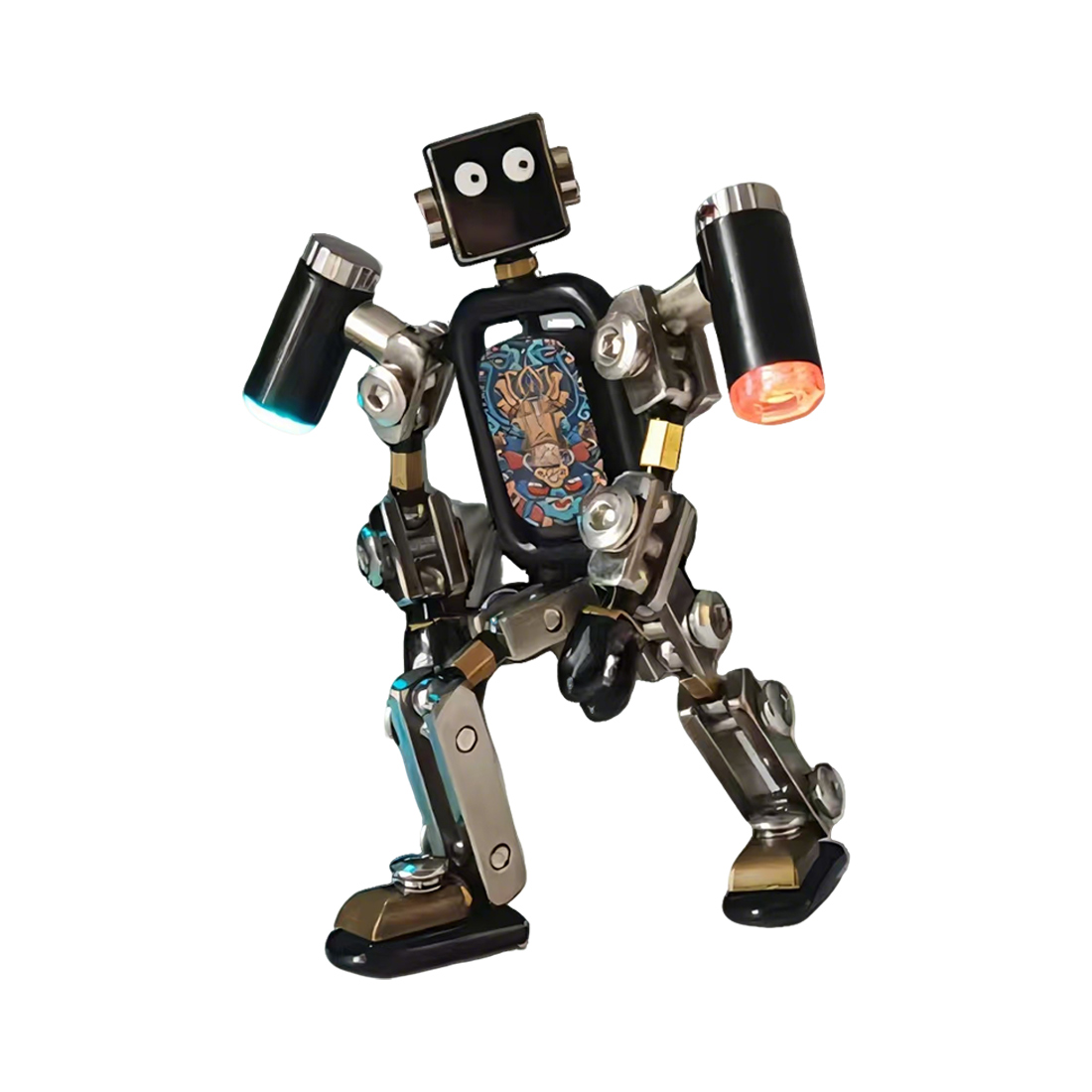 Articulated Robot Desk Lamp Creative Collectible Figure(Pre-Assembled)
