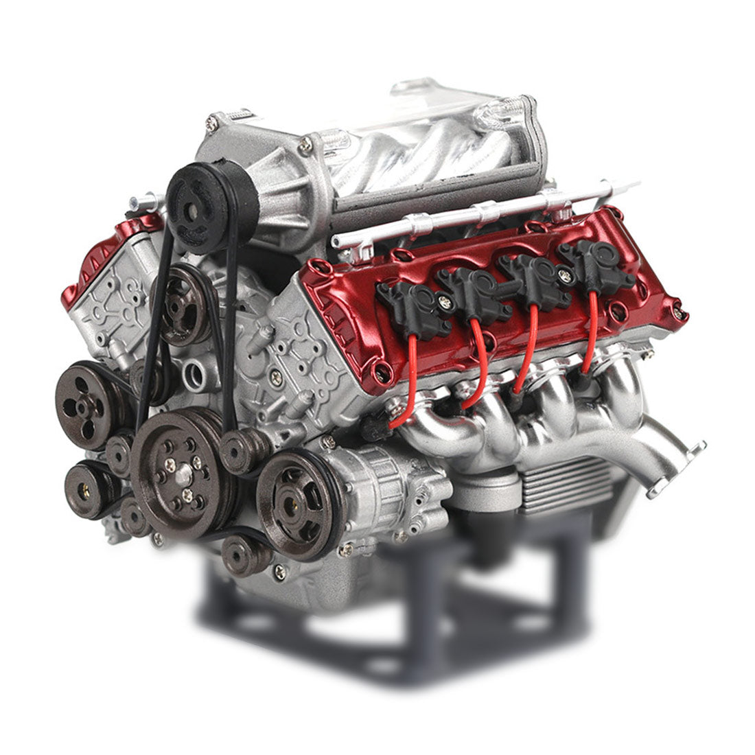 V8 Engine TECHING 3D Metal Mechanical Engine Model Science Experiment Boys Toy 500+Pcs