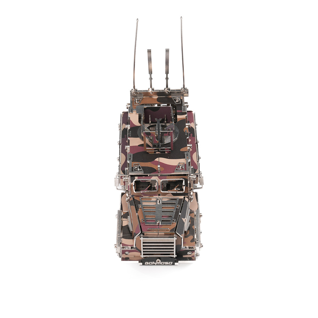 Military Armored Vehicle 3D DIY Mechanical Punk Metal Model Kit 200+ PCS Creative Trendy Display