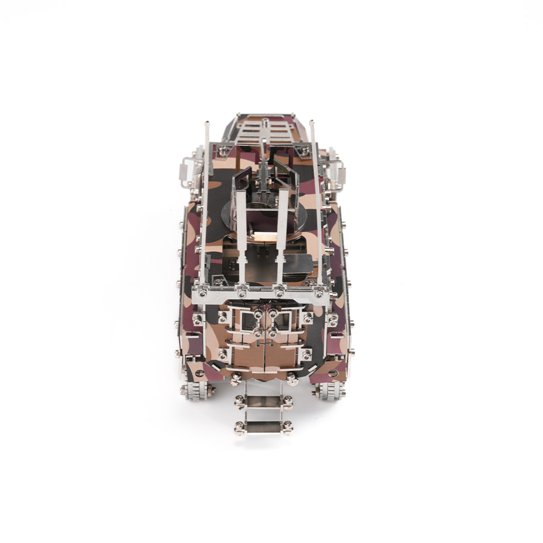 Military Armored Vehicle 3D DIY Mechanical Punk Metal Model Kit 200+ PCS Creative Trendy Display