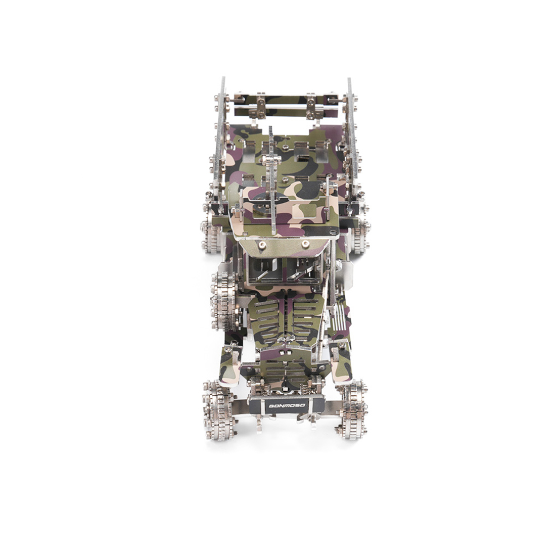 Military Transport Vehicle 3D DIY Mechanical Punk Metal Model Kit 150+ PCS Creative Trendy Display