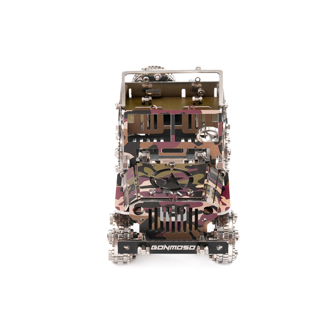 Military Transport Vehicle 3D Metal Puzzle Kit 100+ PCS