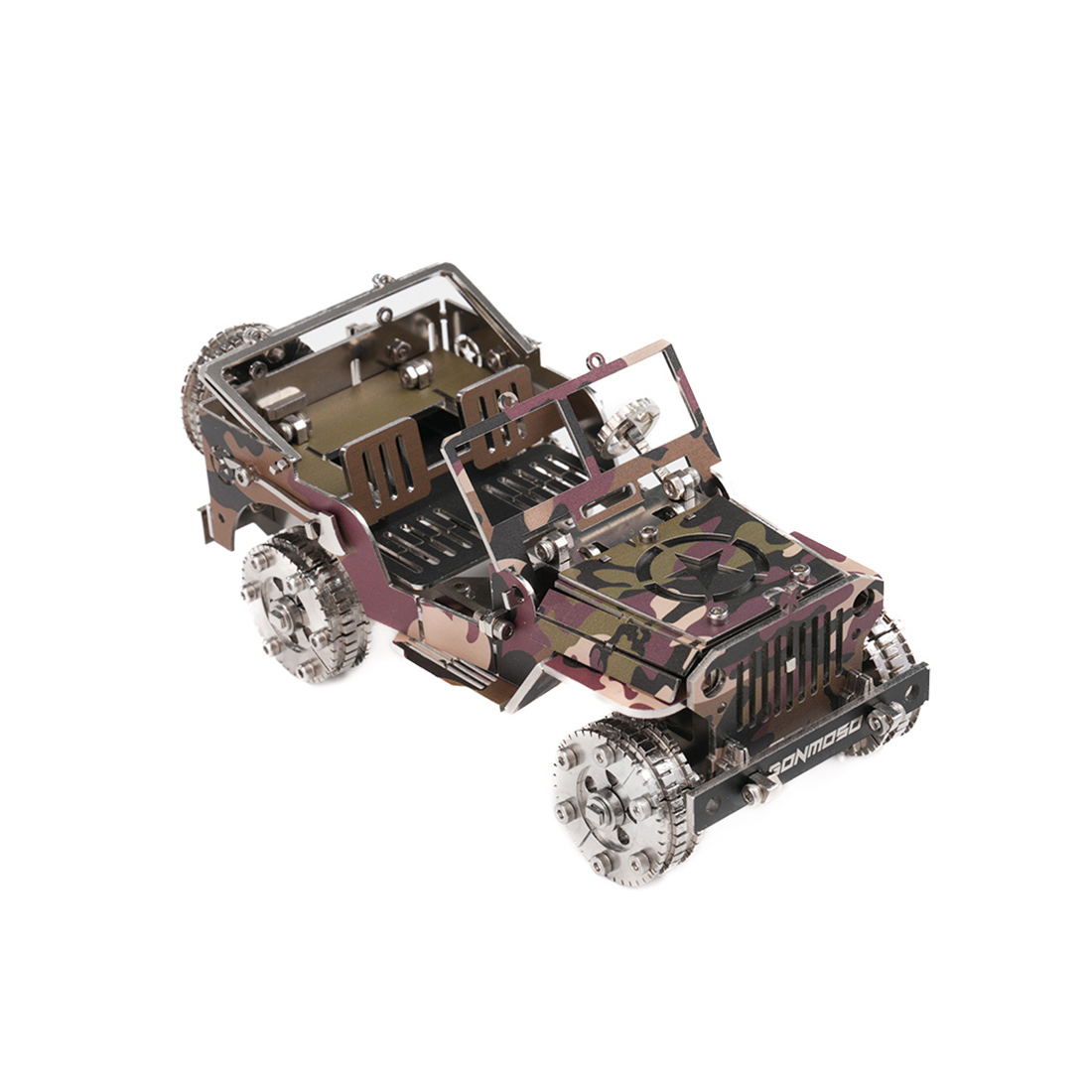 Military Transport Vehicle 3D Metal Puzzle Kit 100+ PCS