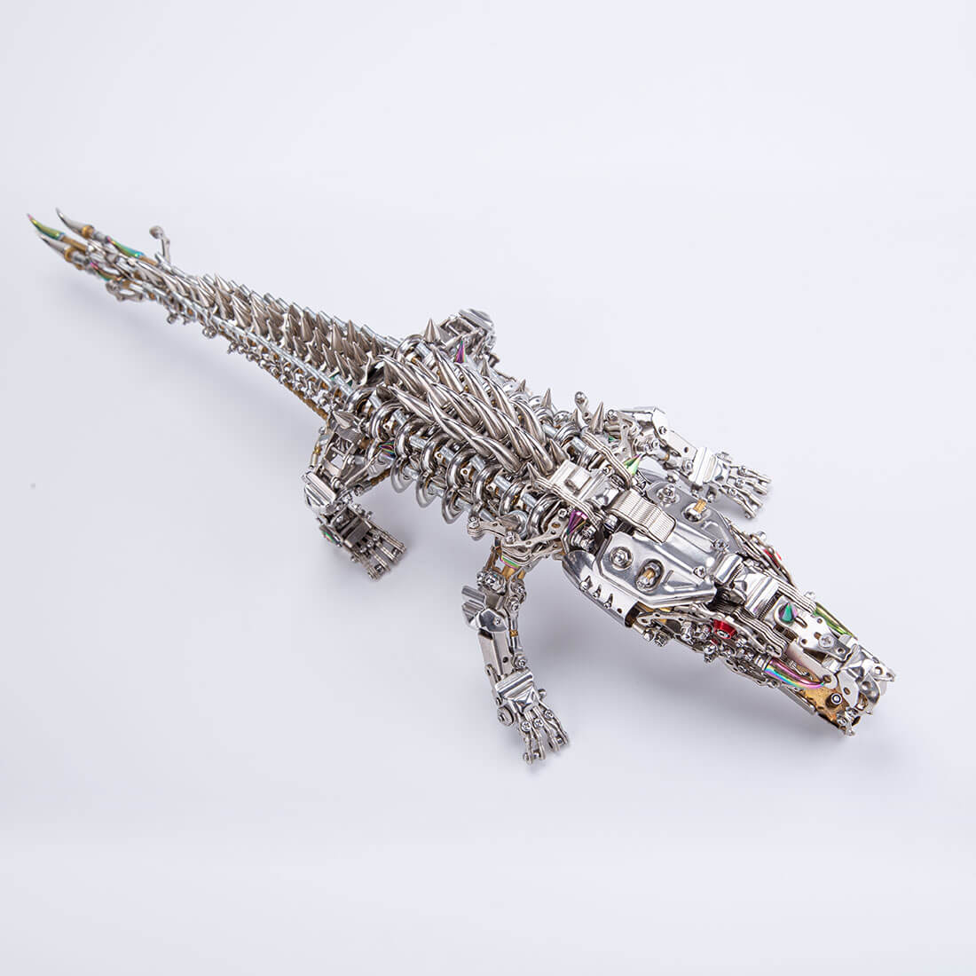 Crocodile 3D DIY Mechanical Metal Assembly Model (1500+PCS)