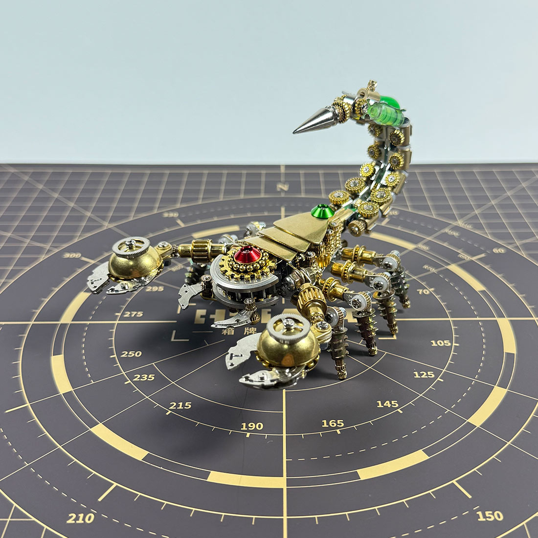 3D Steampunk Metal Mechanical War Scorpion Model Kit 450+ PCS Creative Mechanical Display Build Kit