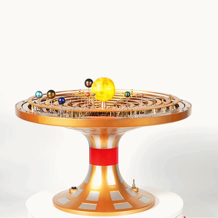 Teching DIY Your 8 Planets Solar System Orrery Planetarium Build with Motor