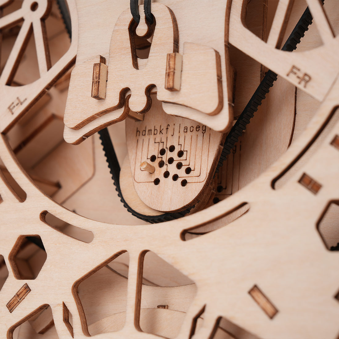 W12 Running Engine Model Kit 1400+ PCS Functional 3D Wooden Mechanical Car Engine