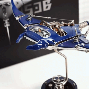Build Mechanical Mobula Manta Ray Kinetic Sculpture kits Metal Automat