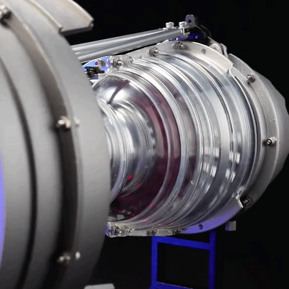 TECHING DM121 DIY Cutaway Dual Spool Turbofan Engine Model Kit 1/12 Scale High Bypass Metal Jet Engine Model