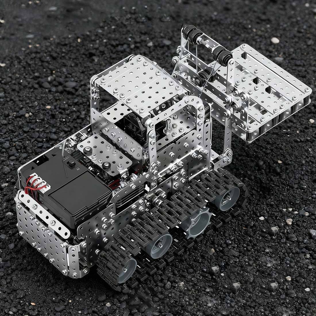 RC Metal Forklift  3D Metal Model Kit for Adults 1476 PCS Difficult Puzzle