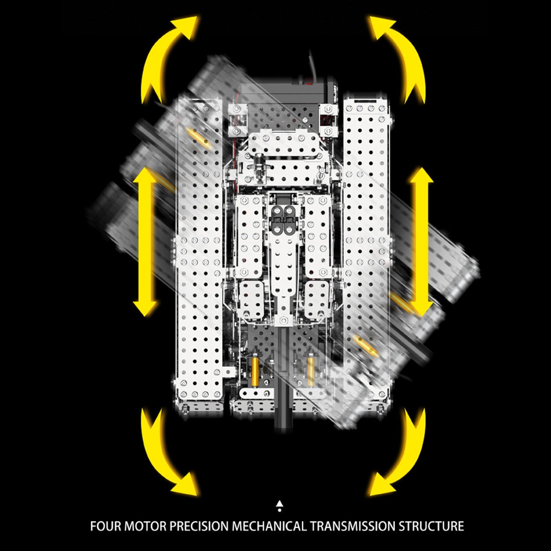 RC Metal Tank 3D Metal Model Kit for Adults 1715 PCS Difficult Puzzle