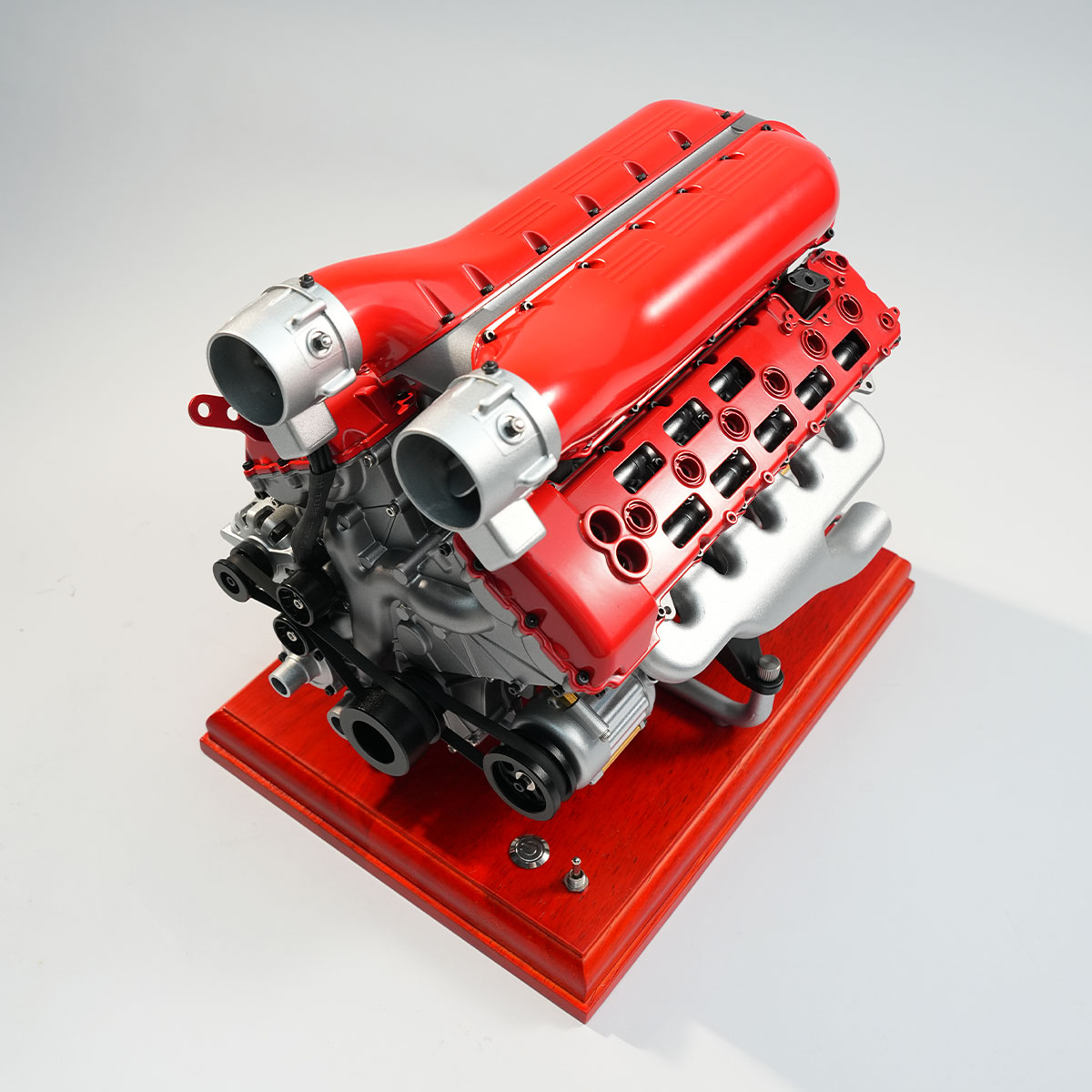 TECHING DM108 Metal V12 Engine Model Kits Build Your Own V12 Supercar Engine That Really Runs 800+PCS