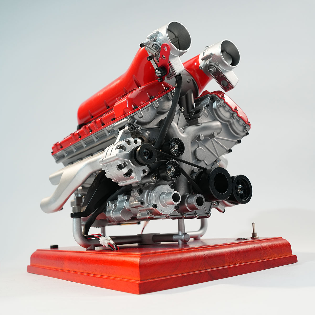 TECHING DM108 Metal V12 Engine Model Kits Build Your Own V12 Supercar Engine That Really Runs 800+PCS