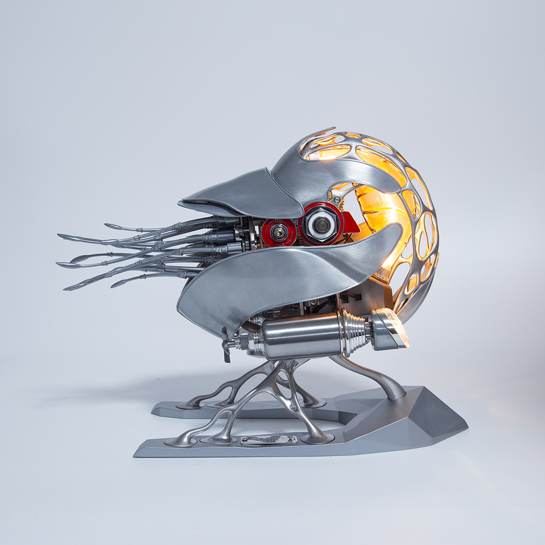 Build Your Own Working Nautilus Kits Kinetic Mechanical High-End 3D Metal DIY Sculpture with Light Pre-order