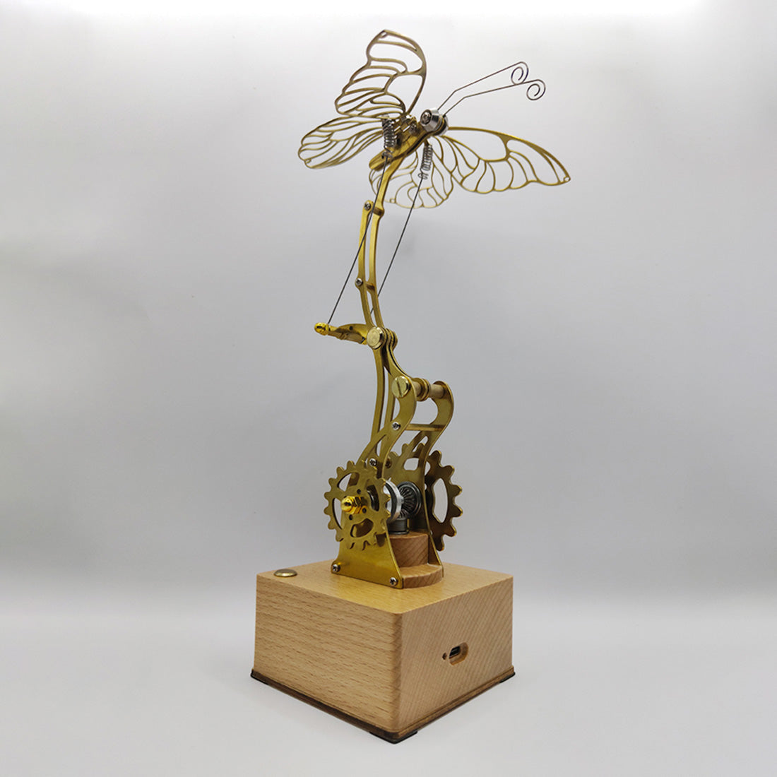 Golden Mechanical Butterfly Metal Model Kits