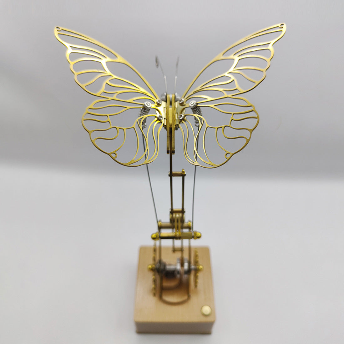 Golden Mechanical Butterfly Metal Model Kits