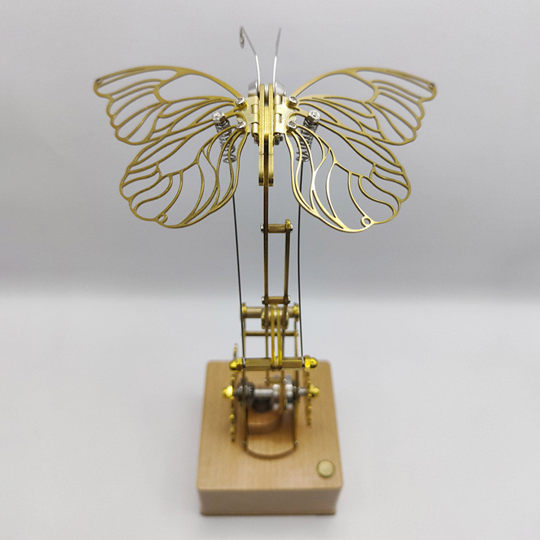 Butterflymodels Note Golden Mechanical Butterfly Metal Model Kits