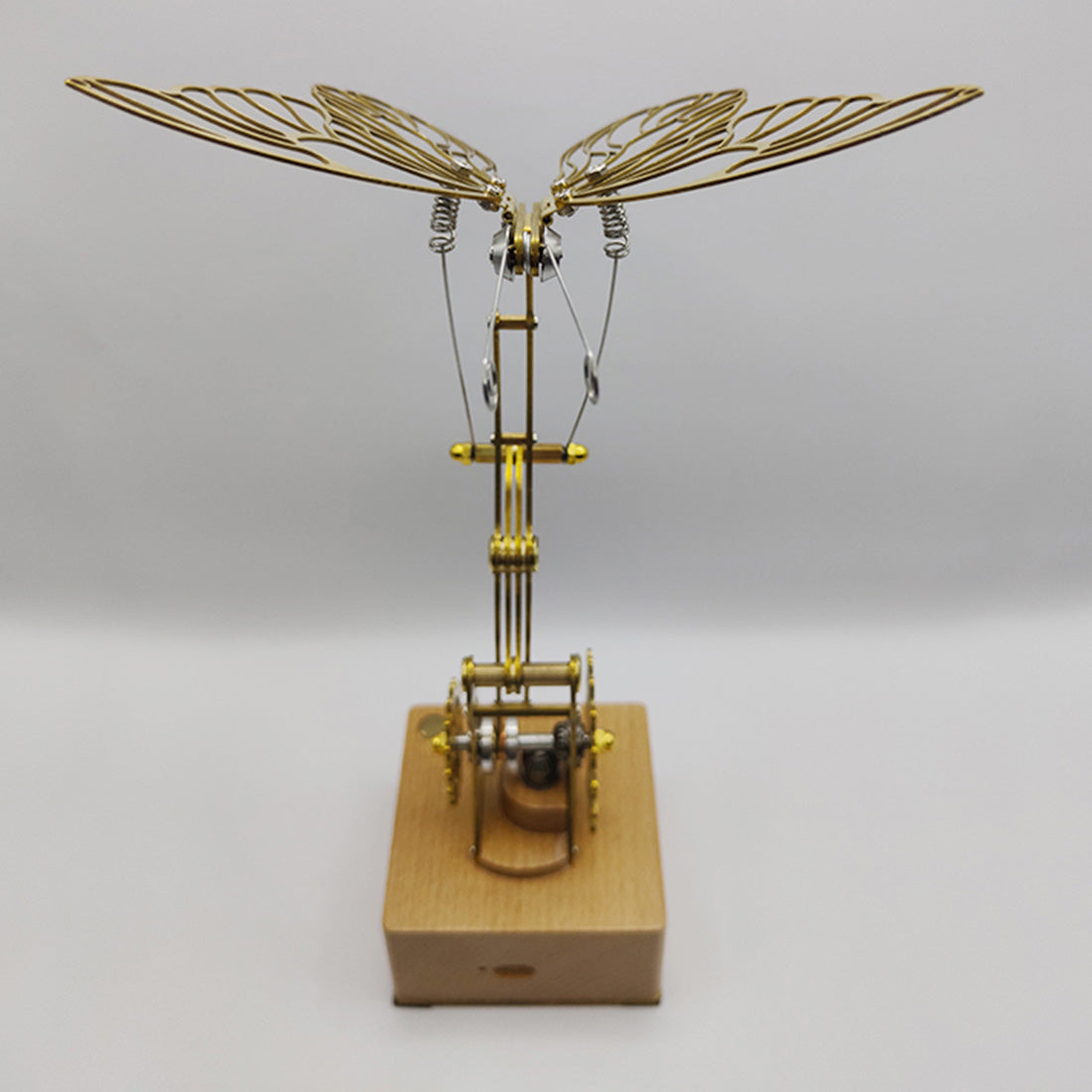 Golden Mechanical Butterfly Metal Model Kits