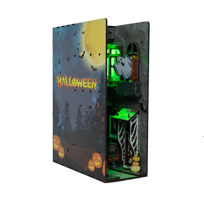 horror-halloween-bookself-alley-3d-diy-puzzle-assembly-model-kit-diorama-booknook-gift