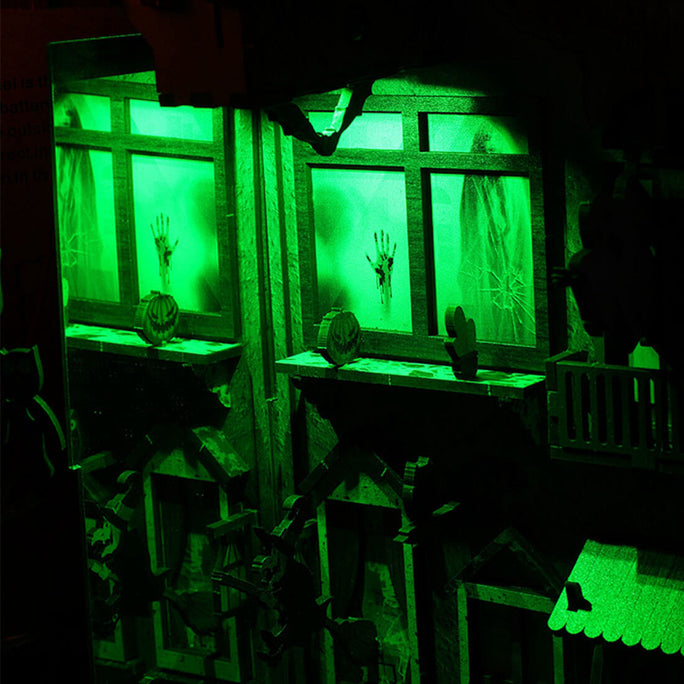 horror-halloween-bookself-alley-3d-diy-puzzle-assembly-model-kit-diorama-booknook-gift