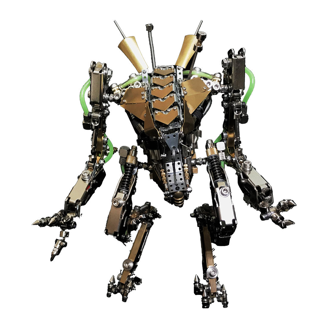 Iconic Led Mech Lobster Shrimp Heavy Mech Robot 3D Metal Puzzle LED with Movable Joint