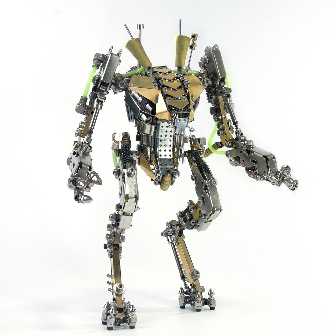 Iconic Led Mech Lobster Shrimp Heavy Mech Robot 3D Metal Puzzle LED with Movable Joint