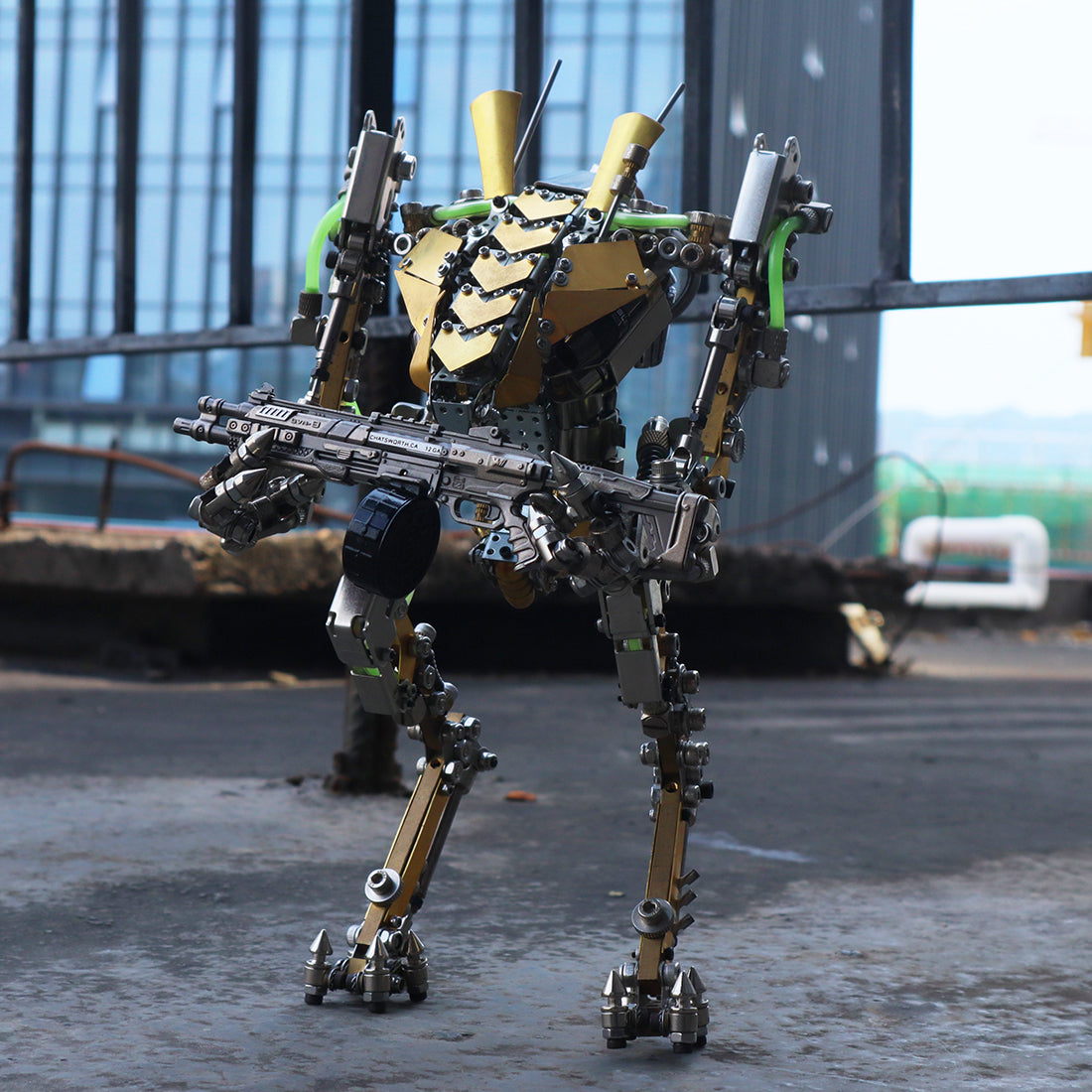 Iconic Led Mech Lobster Shrimp Heavy Mech Robot 3D Metal Puzzle LED with Movable Joint