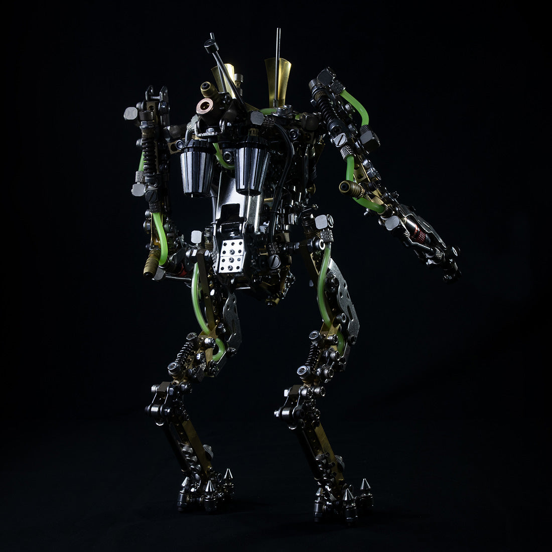 Iconic Led Mech Lobster Shrimp Heavy Mech Robot 3D Metal Puzzle LED with Movable Joint