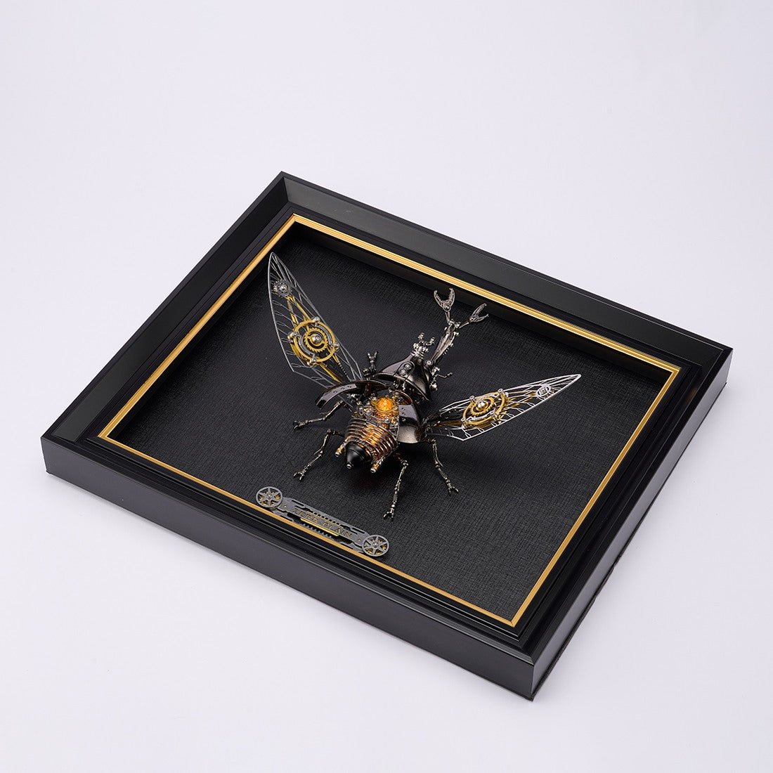 Mechanical Beetle Steampunk DIY Metal Insect Model Kit 317PCS
