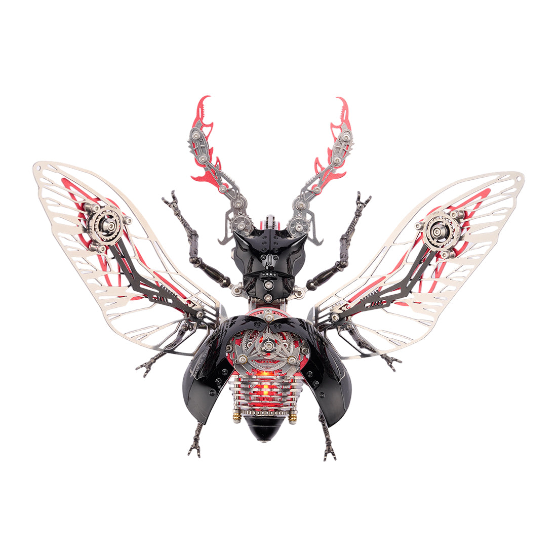 Mechanical Beetle Steampunk DIY Metal Insect Model Kit 317PCS