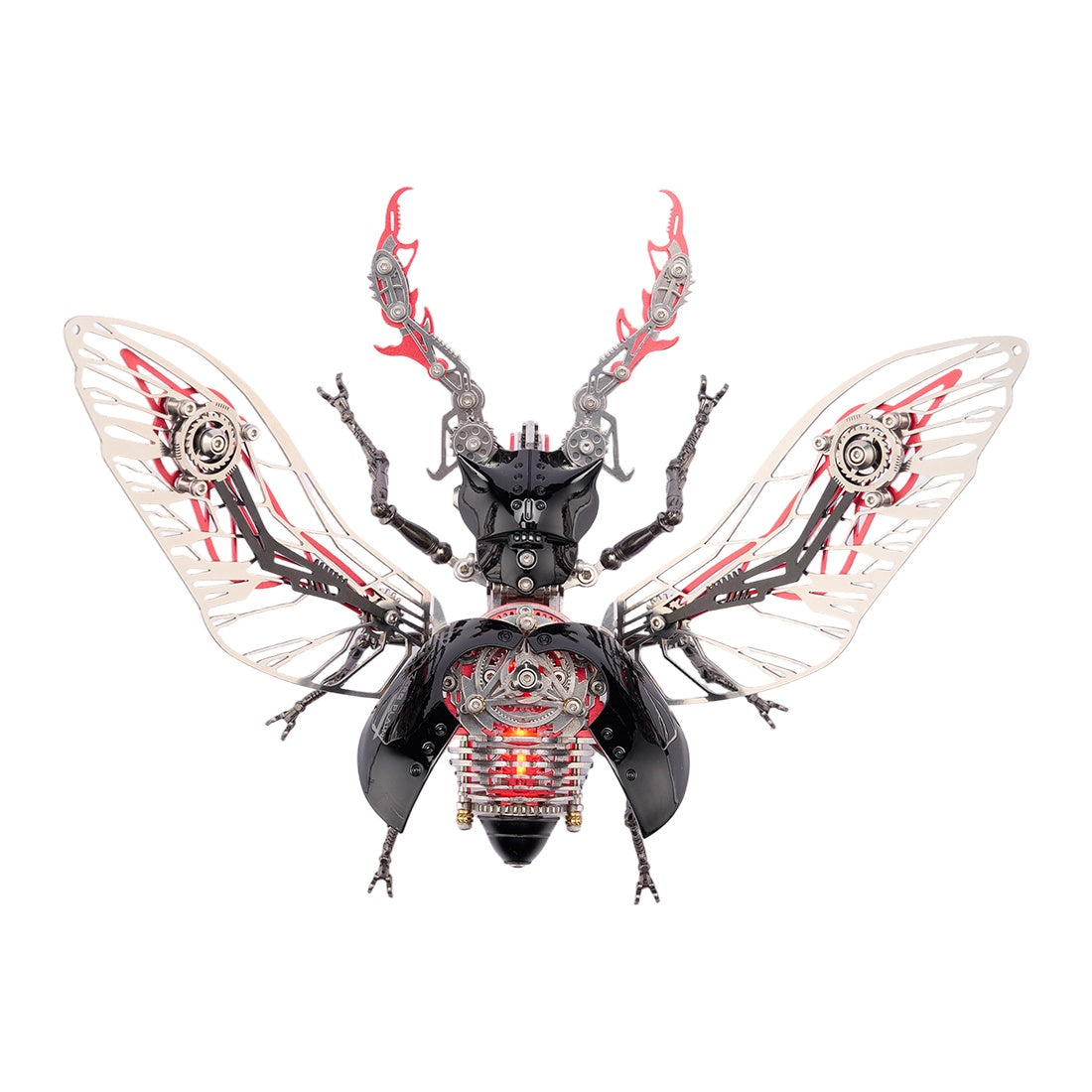 Mechanical Beetle Steampunk DIY Metal Insect Model Kit 317PCS