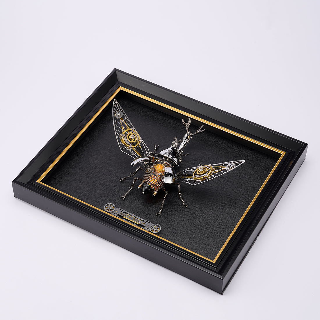 Mechanical Beetle Steampunk DIY Metal Insect Model Kit 317PCS