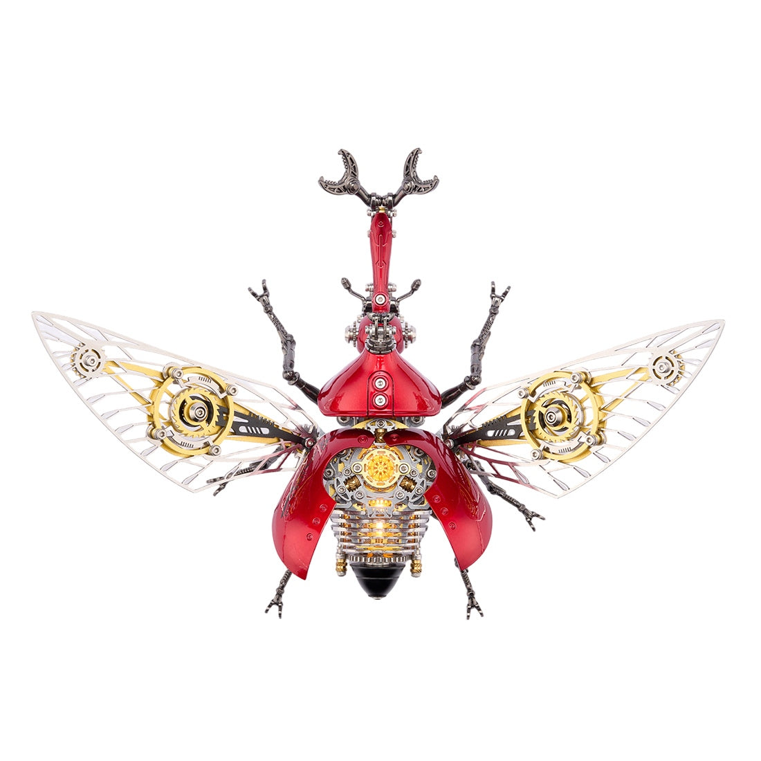 Mechanical Beetle Steampunk DIY Metal Insect Model Kit 317PCS
