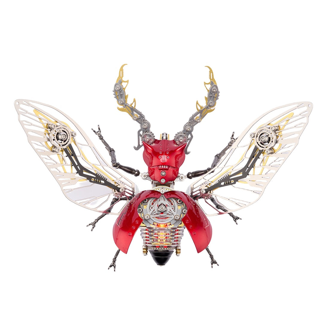 Mechanical Beetle Steampunk DIY Metal Insect Model Kit 317PCS