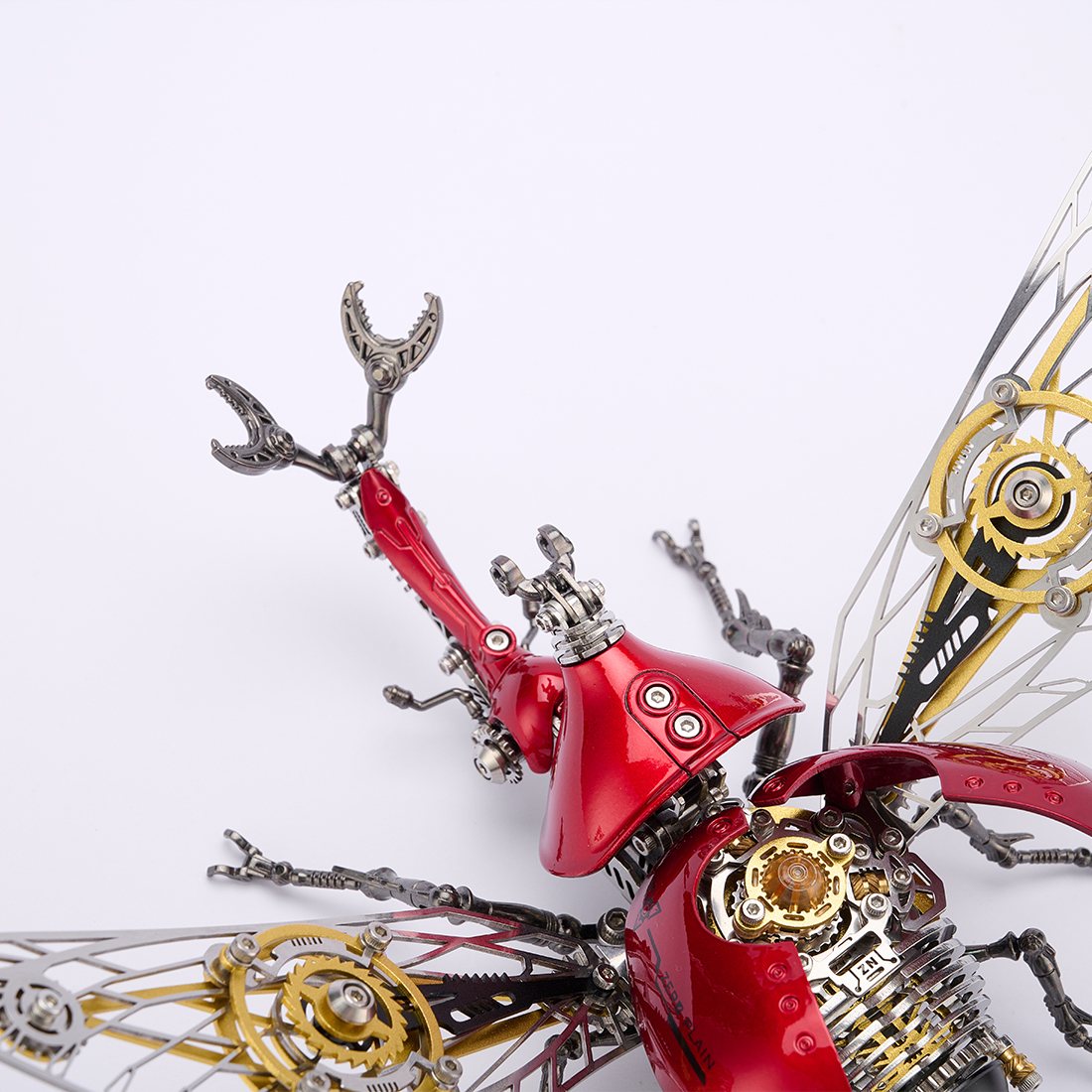 Mechanical Beetle Steampunk DIY Metal Insect Model Kit 317PCS