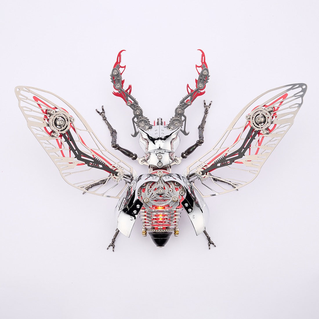 Mechanical Beetle Steampunk DIY Metal Insect Model Kit 317PCS