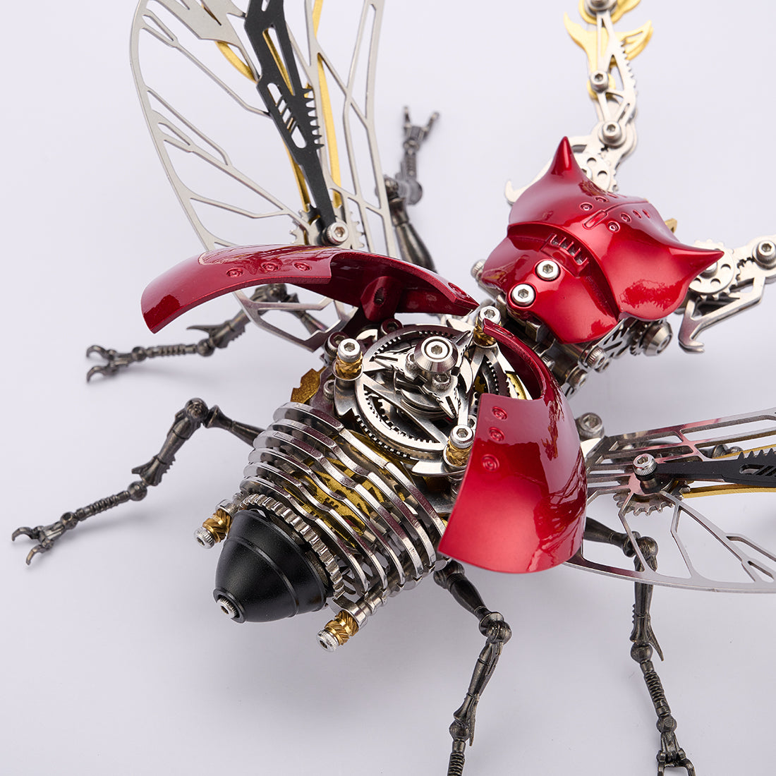 Mechanical Beetle Steampunk DIY Metal Insect Model Kit 317PCS