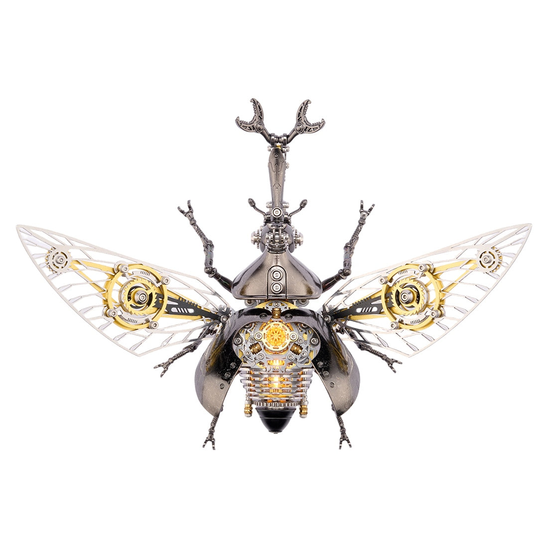 Mechanical Beetle Steampunk DIY Metal Insect Model Kit 317PCS